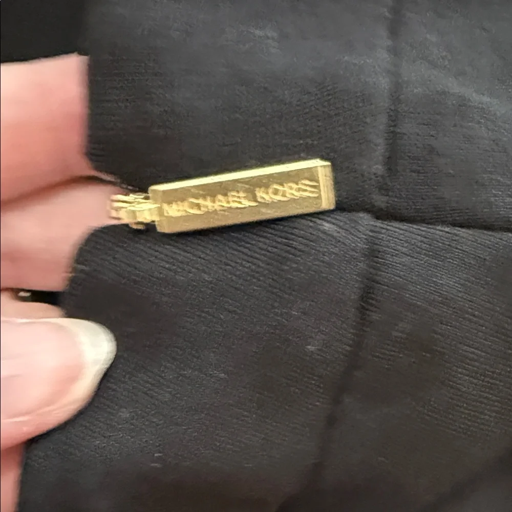 Michael Kors Black Mini Skirt with Ruffle Hem - Picture 3 of 5